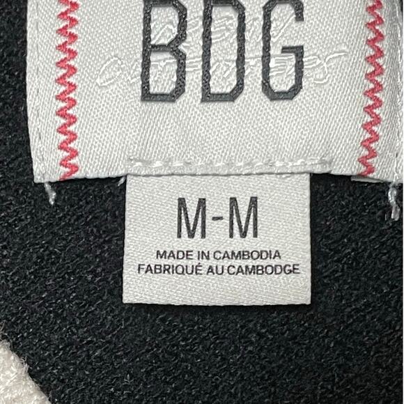 Urban Outfitters BDG Ronnie Cropped Black Knit Vest Medium - Picture 10 of 11